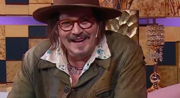 Johnny Deep, en el living de Vero Lozano: “Soy con contrabandista de empanadas”