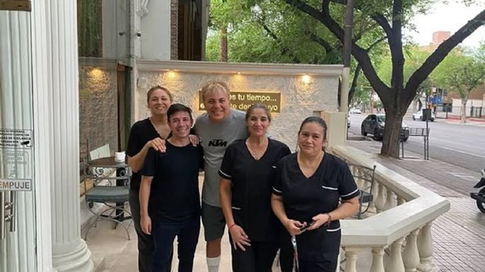 Cristian Castro visitó Mendoza, caminó en el Parque y generó todo un escándalo