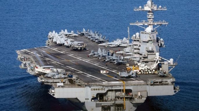 El portaaviones más grande del mundo llegó al Caribe
