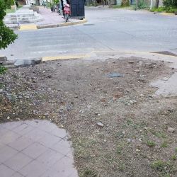 Arreglo y desarreglo: así quedó una vereda en Godoy Cruz luego de una reparación