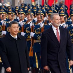 Xi Jinping recibió al rey de España en Pekín
