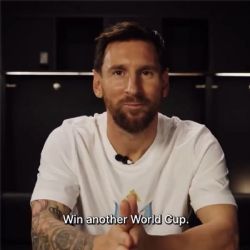 Le preguntaron a Messi si quería otro Balón de Oro u otro Mundial... ¡quiero vale 4!