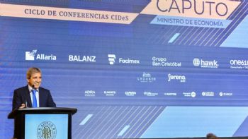 Caputo vaticinó un crecimiento del 10% en 2026