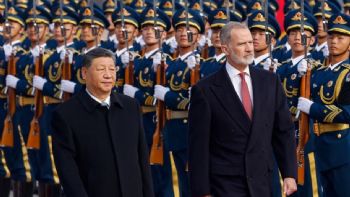 Xi Jinping recibió al rey de España en Pekín