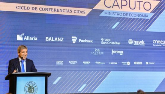 Caputo vaticinó un crecimiento del 10% en 2026