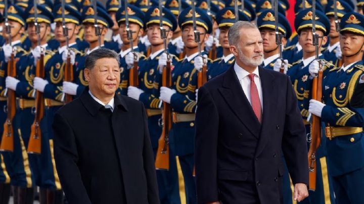 Xi Jinping recibió al rey de España en Pekín