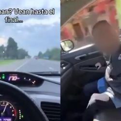 Se grabó manejando a más de 170 km/h y le quitaron la licencia 
