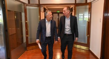 Cornejo recibirá a Diego Santilli la semana próxima