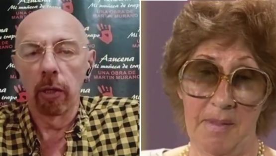 Tras el estreno de la serie, habló el hijo de Yiya Murano: ''Me quiso matar con un trozo de torta''