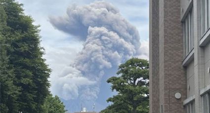 El volcán Sakurajima entró en erupción y expulsa ceniza hasta 4.400 metros