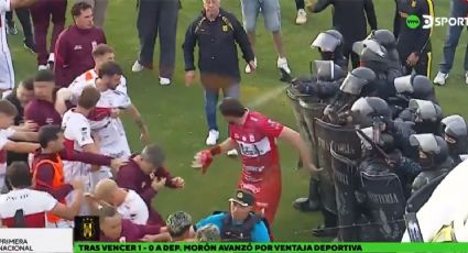 Tan mal huele el ascenso que iba a pasar: batalla campal en Deportivo Madryn-Morón