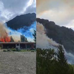 El incendio forestal de Epuyén arrasó casi cien hectáreas de bosque 