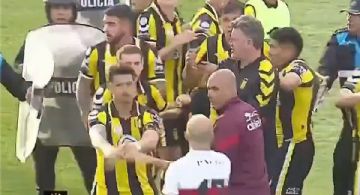 Tras la "tangana", el árbitro sólo informó a un futbolista de Deportivo Madryn