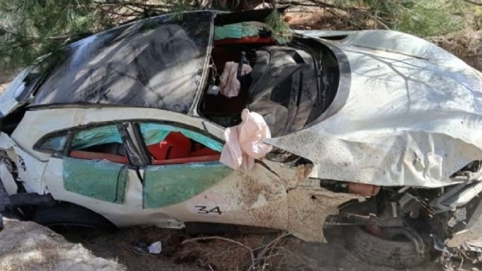 Ferraris siguen haciendo estragos en las rutas argentinas: una quedó destrozada