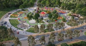 Licitan nuevamente la remodelación del desatendido predio de la Calesita del Parque