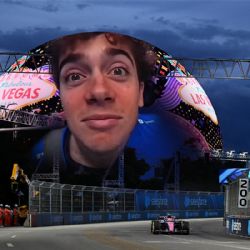 Franco Colapinto terminó 16º en la práctica libre 2 del GP de Las Vegas