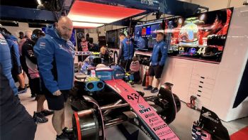 Colapinto finalizó último en las prácticas libres 1 del GP de Las Vegas