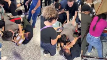 Los descuentos por el Black Friday provocaron un "estampida humana" en Ciudad del Este 