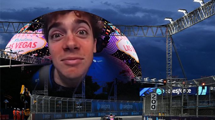 Franco Colapinto terminó 16º en la práctica libre 2 del GP de Las Vegas