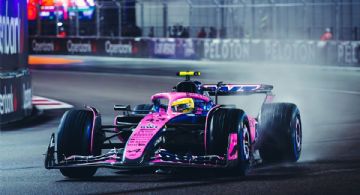 Colapinto largará 15° en el GP de Las Vegas: Norris consiguió la pole