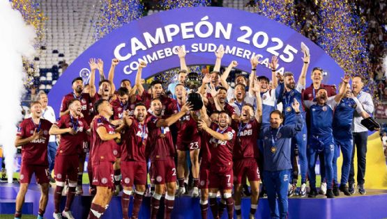 Con San Losada, Lanús venció a Atlético Mineiro y es el campeón