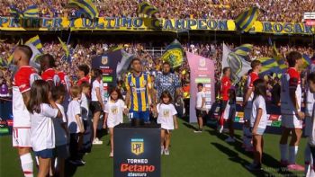 Estudiantes le hizo el pasillo a Rosario Central... ¡de espaldas!