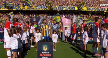 Estudiantes le hizo el pasillo a Rosario Central... ¡de espaldas!