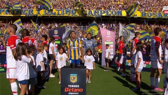Estudiantes le hizo el pasillo a Rosario Central... ¡de espaldas!