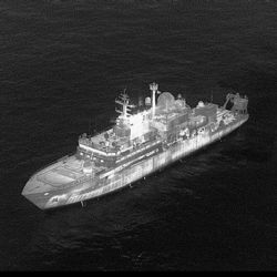 Reino Unido interceptó a buque de guerra ruso frente a sus costas