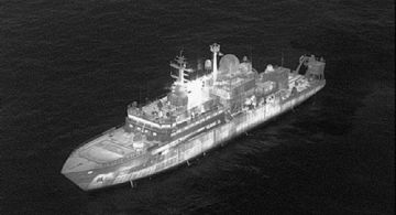 Reino Unido interceptó a buque de guerra ruso frente a sus costas