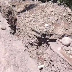 Por una obra inconclusa, los vecinos quedaron atrapados en Maipú