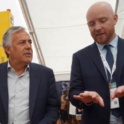 Esteban Allasino coquetea con el oficialismo y le agradeció los elogios a Luis Petri