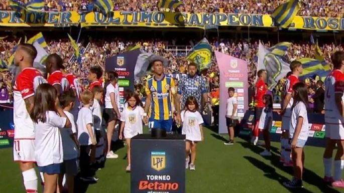 La AFA sancionó a Estudiantes y a Verón por el pasillo de espaldas a Rosario Central