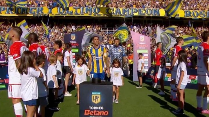 La AFA sancionó a Estudiantes y a Verón por el pasillo de espaldas a Rosario Central