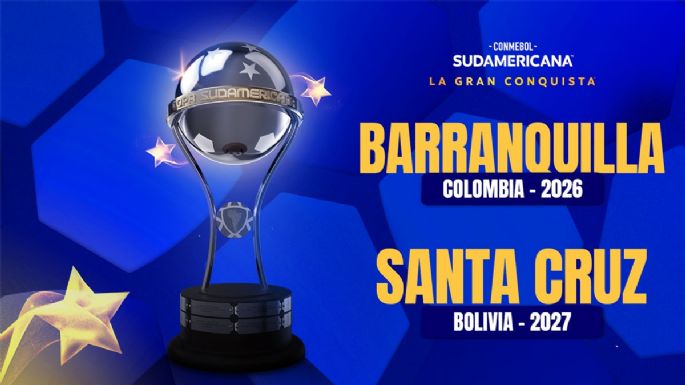 Barranquilla y Santa Cruz serán sedes de las finales de Sudamericana 2026 y 2027