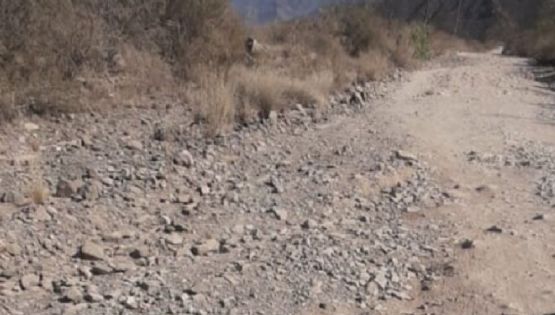 Misión imposible: vecinos denuncian el deplorable estado del camino de ingreso al cerro Arco