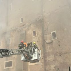 Un obrero murió tras el derrumbe de una torre medieval en Italia
