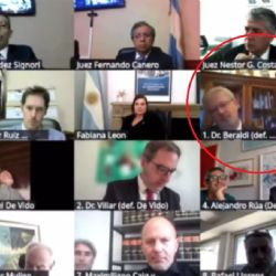 Cristina Kirchner no quería aparecer en el Zoom del juicio y un juez la obligó 