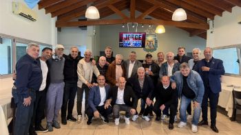 Tapia reunió a los campeones del 78 y del 86 para un asado