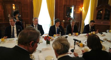 Javier Milei se reunió con empresarios en Nueva York