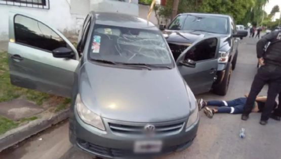 Detuvieron a dos ladrones que chocaron tras una persecución policial