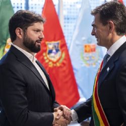 Boric y Paz iniciaron una nueva etapa tras 19 años sin cumbres Chile-Bolivia