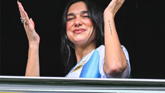Estamos todos: hasta Dua Lipa fue a La Bombonera
