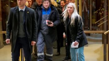 Milei viajó a Oslo para apoyar a Machado, quien no será parte de la ceremonia