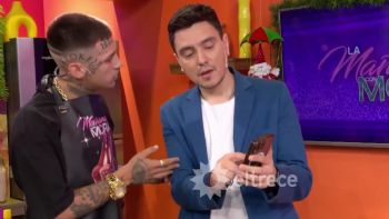 L-Gante increpó a un periodista en vivo y se vivió un incómodo momento 