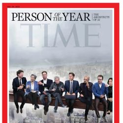 Los “arquitectos de la IA”, personalidad del año 2025, según la revista Time