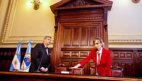 Anabel Fernández Sagasti juró como integrante del Consejo de la Magistratura