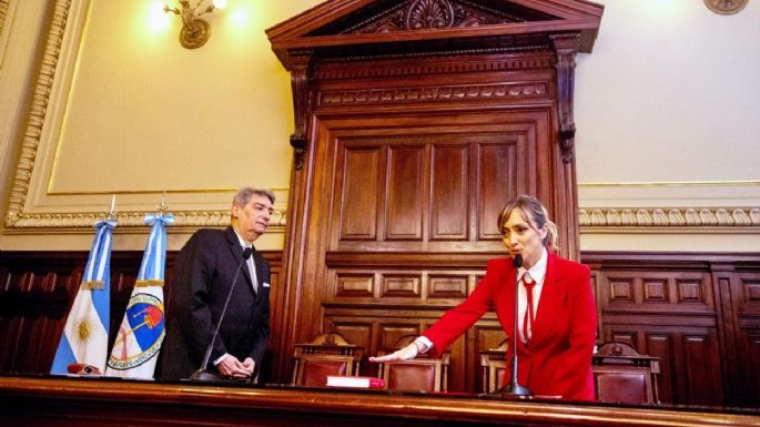 Anabel Fernández Sagasti juró como integrante del Consejo de la Magistratura
