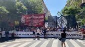 Foto ilustrativa de la nota titulada: Comenzó el acto de la CGT en Plaza de Mayo