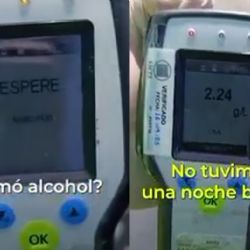 Manejaba con 2,24 gramos de alcohol en sangre y le retuvieron la licencia